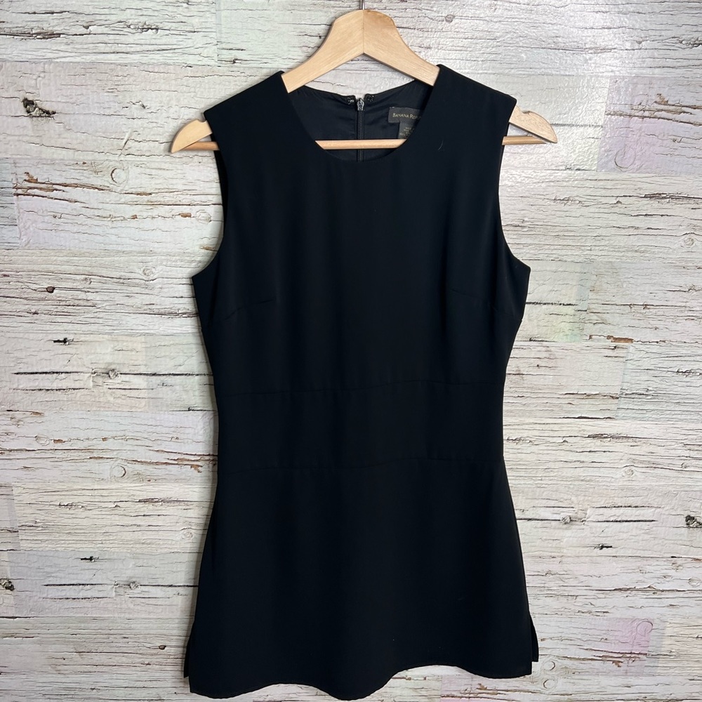 Banana Republic Black Sleeveless Jumpsuit